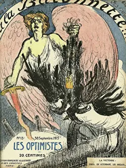 Victoire: Front cover, La Baionnette, WW1
