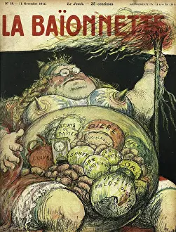 Interests: Front cover, La Baionnette, WW1