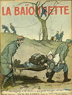 Jokes: Front cover, La Baionnette, WW1