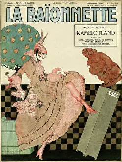 Dubious: Front cover, La Baionnette, WW1