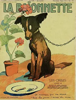 Geranium: Front cover, La Baionnette, WW1