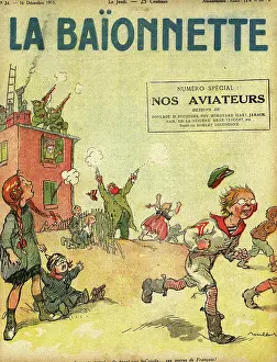 Plaits: Front cover, La Baionnette, WW1