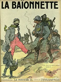 Managing: Front cover, La Baionnette, WW1