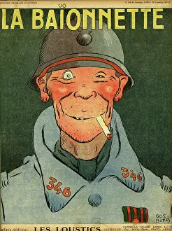 Wink: Front cover, La Baionnette, WW1