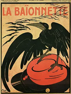 Profit: Front cover, La Baionnette, WW1