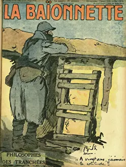 Philosophers: Front cover, La Baionnette, WW1