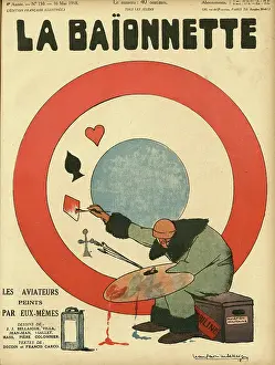 Drip: Front cover, La Baionnette, WW1