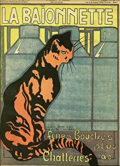 Restrict: Front cover, La Baionnette, WW1