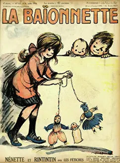 Fetish: Front cover, La Baionnette, WW1