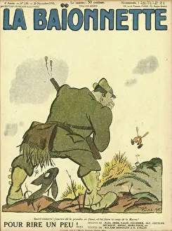 Opportunity: Front cover, La Baionnette, WW1