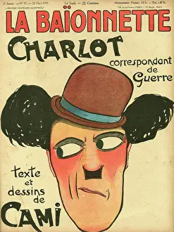 Correspondent: Front cover, La Baionnette, WW1