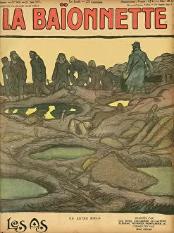 Thousand: Front cover, La Baionnette, WW1