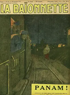 Baionnette: Front cover, La Baionnette, WW1
