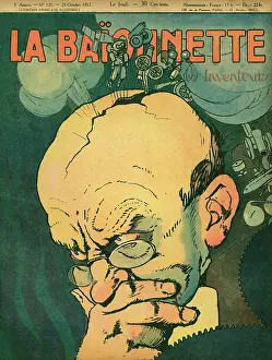 Inventors: Front cover, La Baionnette, WW1