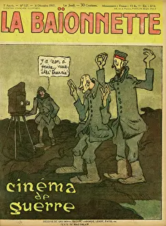 Baionnette: Front cover, La Baionnette, WW1