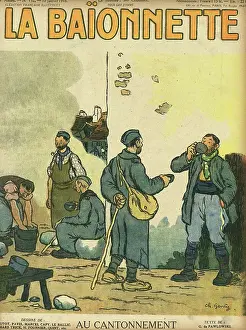 Baionnette: Front cover, La Baionnette, WW1