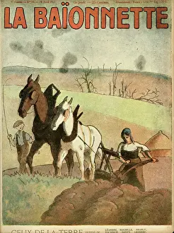 Soil: Front cover, La Baionnette, WW1