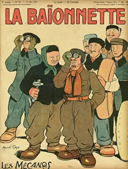 Mechanical: Front cover, La Baionnette, WW1