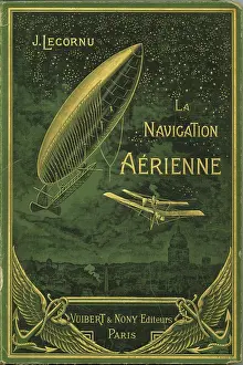 Anchors: Front cover of La Navigation Aerienne by J. Lecornu
