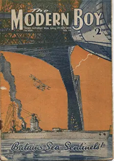 Fanzine: Front cover of The Modern Boy magazine