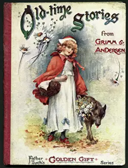Grimm: Front cover, Old-time stories from Grimm & Andersen