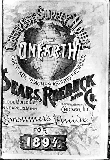 Sears: The front cover of the original 1894 Sears ?