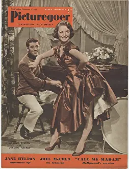 Macrae: Front cover of Picturegoer magazine