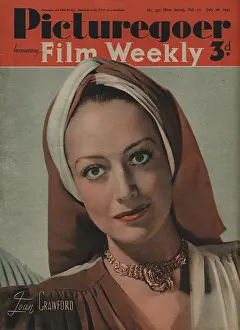 Fanzine: Front cover of Picturegoer magazine