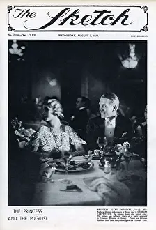 Carpentier: Front cover, Princess Alexis Mdivani (Barbara Hutton)