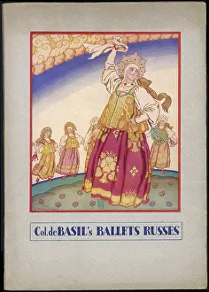 Russes: Front cover programme design for Col de