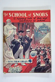 Snobs: Front cover of The School of Snobs by Walter Edwards