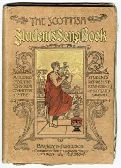 Rejoice: Front cover, The Scottish Students Song Book