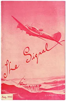World War Two: Cover of The Signal, August 1943