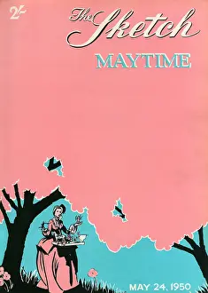 Maytime: Front cover of the Sketch, Maytime issue 1950