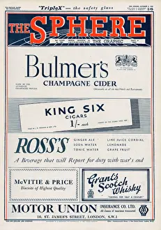 Masthead: Front cover of The Sphere, 9th October 1943