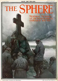 Sombre: Front cover of the Sphere Scott Memorial Number
