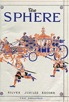 Footmen: Front cover of the Sphere Silver Jubilee Record