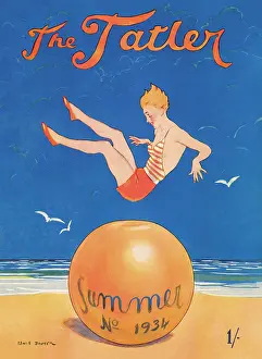 Baumer: Front cover from The Tatler
