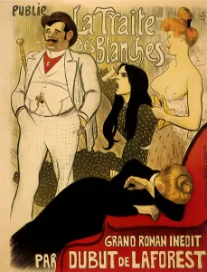 Steinlen: Cover of White Slavery