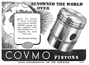 Pistons: Covmo Aero Engine Pistons