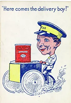 Snap: Cow & Gate Snap - Here comes the delivery boy!