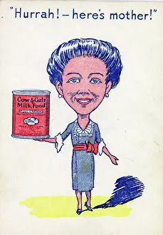Snap: Cow & Gate Snap - Hurrah - here's mother!