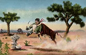 Larsen: Cow Riding