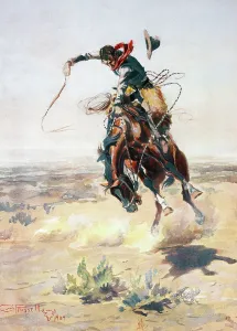 Hoss: Cowboy on a bucking bronco, A Bad Hoss, ?