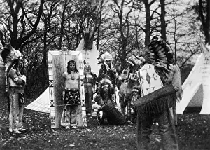 Reenactment: Cowboy Club in Munich, 1938