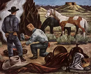 Ranchers: Cowboys making Coffee