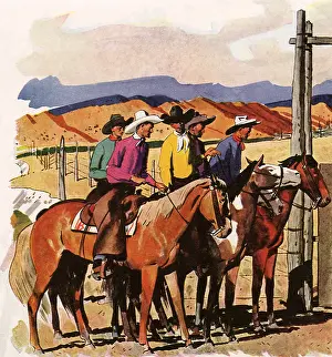 Cowgirls: Cowboys at the Ranch