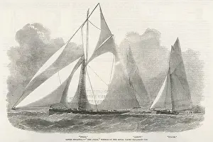 Regattas: COWES REGATTA 1853