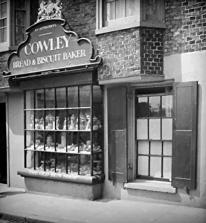 Cowley: Cowley bread and biscuit shop, Brighton, Victorian period