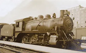 CPR engine 1074, Montreal, Quebec, Canada